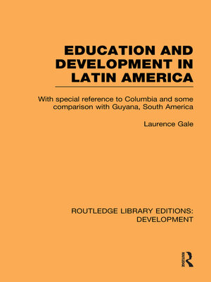 cover image of Education and development in Latin America